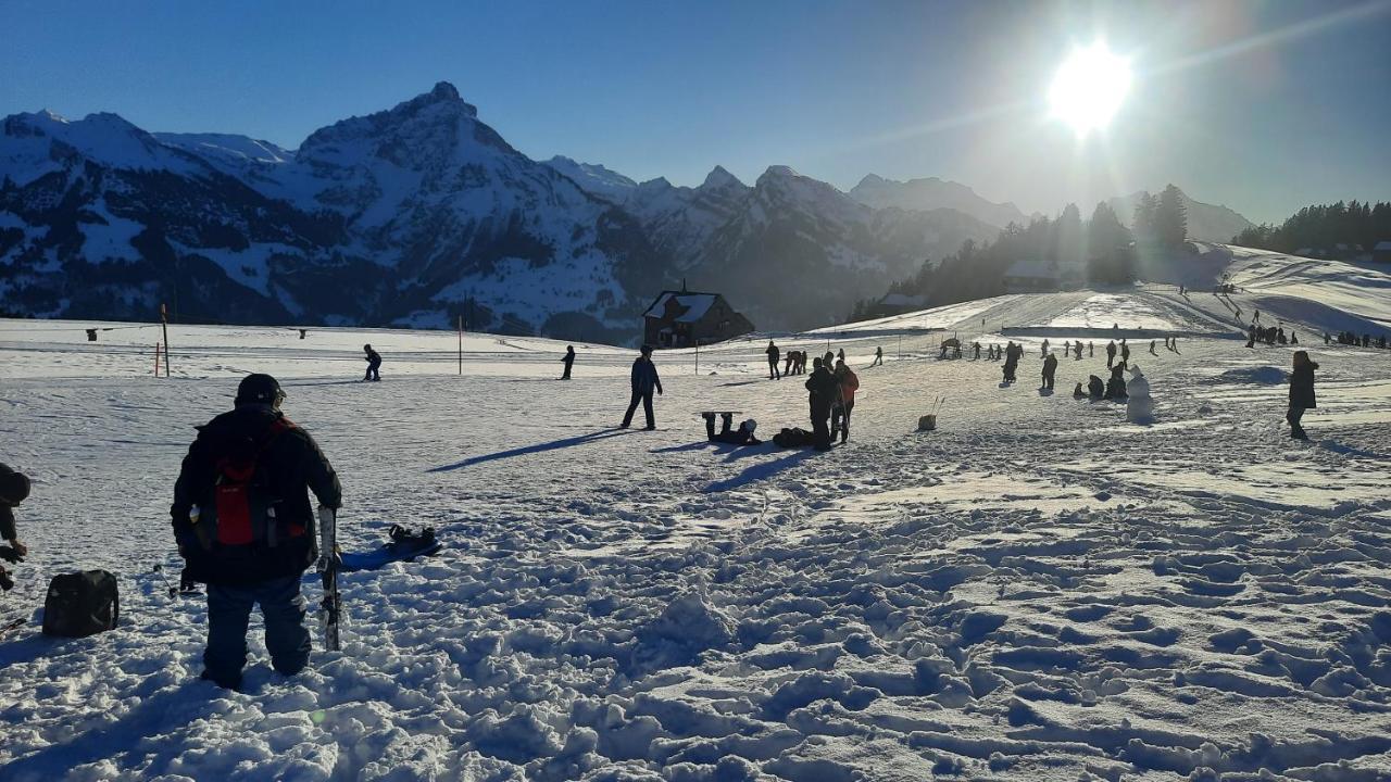 Large Apartment 8Beds Great For Family And Friends, Mountain View Amden Kültér fotó
